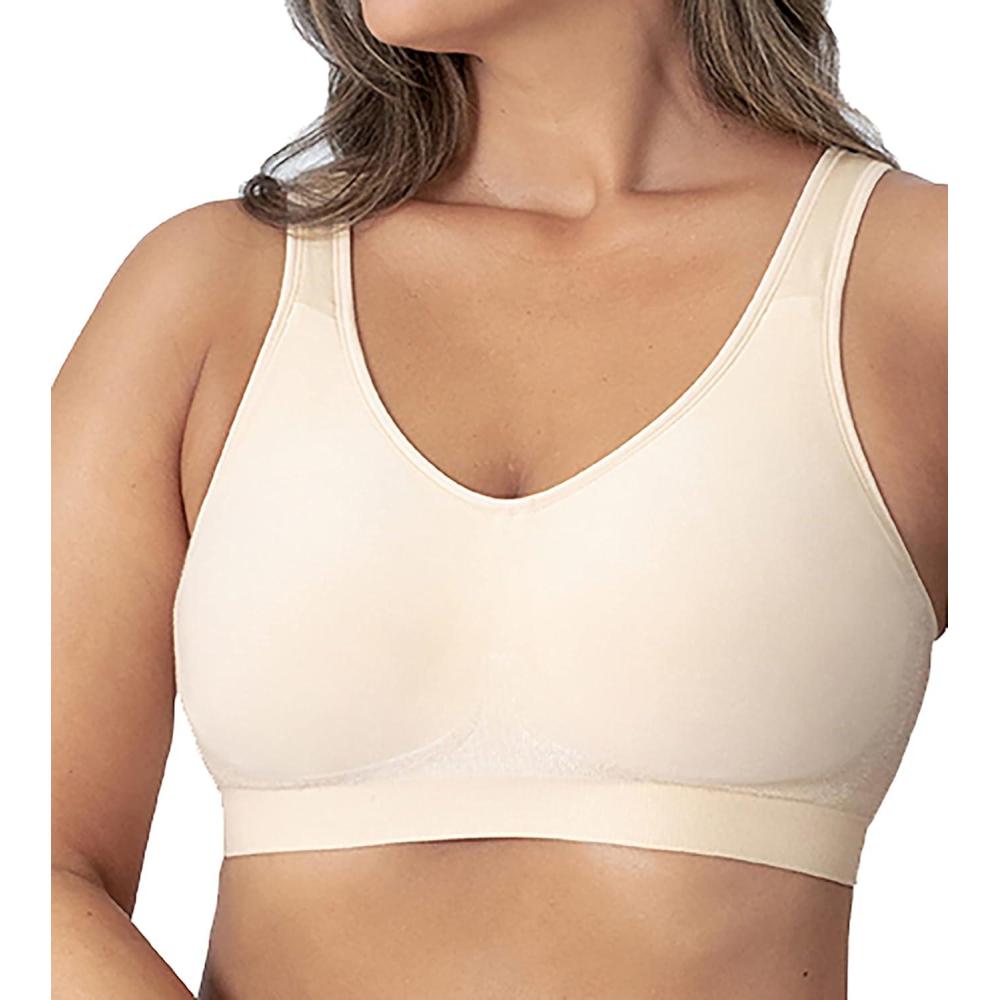 imageSHAPERMINT Wireless Bras for Women No Underwire  Small to Plus Size Bralettes with Support and Natural LiftNude