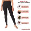 SHAPERMINT Comfort Mid-Waist Shaping Leggings for Women – Leggings for Women Tummy Control, Thick Non-See-Through