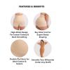 SHAPERMINT Tummy Control Shapewear – Body Shaper Tummy Control Boyshort, Body Shaper for Women, Plus Size Shapewear(Nude)