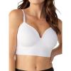 SHAPERMINT Bras for Women – Lingerie Bra, Bralettes for Women with Support, No Underwire Plus Size Bras for Women(White)