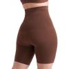 SHAPERMINT Shapewear for Women – High-Waisted Shapewear Tummy Control Shorts, Faja Body Shaper, Underwear for Women(Chocolate)