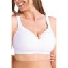 SHAPERMINT Sweetheart Bras for Women – Wireless Push Up Bra with Support, Full Coverage Seamless Bralette(White)