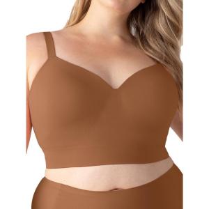 SHAPERMINT Bra – Wireless Bras for Women No Underwire – Wirefree Bralettes for Women with Support – Wireless Bra Bralette(Latte)