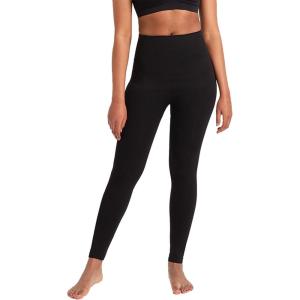 SHAPERMINT Comfort Mid-Waist Shaping Leggings for Women – Leggings for Women Tummy Control, Thick Non-See-Through(Black)