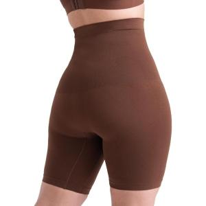SHAPERMINT Shapewear for Women – High-Waisted Shapewear Tummy Control Shorts, Faja Body Shaper, Underwear for Women(Chocolate)