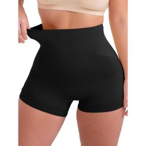 SHAPERMINT Tummy Control Shapewear – Body Shaper Tummy Control Boyshort, Body Shaper for Women, Plus Size Shapewear(Black)