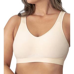 SHAPERMINT Wireless Bras for Women No Underwire – Small to Plus Size Bralettes with Support and Natural Lift(Nude)