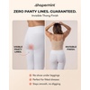 SHAPERMINT Thong Bodysuit, Tummy Control Shapewear for Women(White)